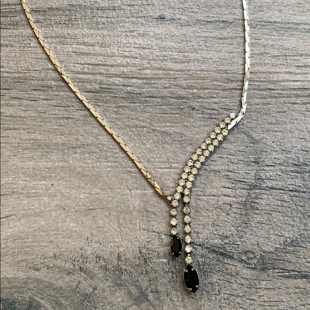 Rhinestone necklace